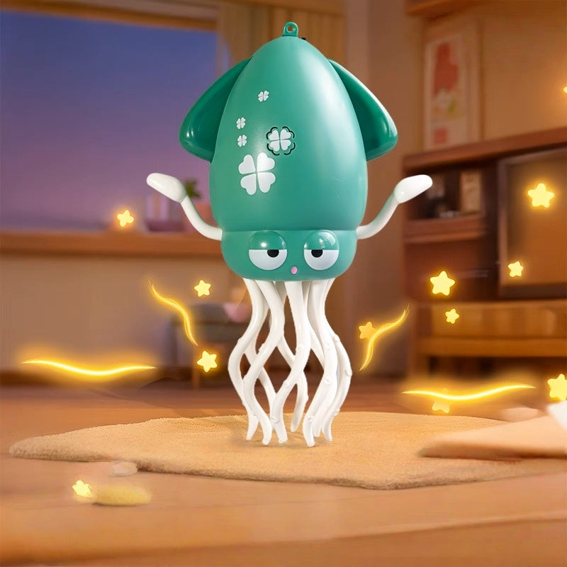 Dancing Squid & Jellyfish A4