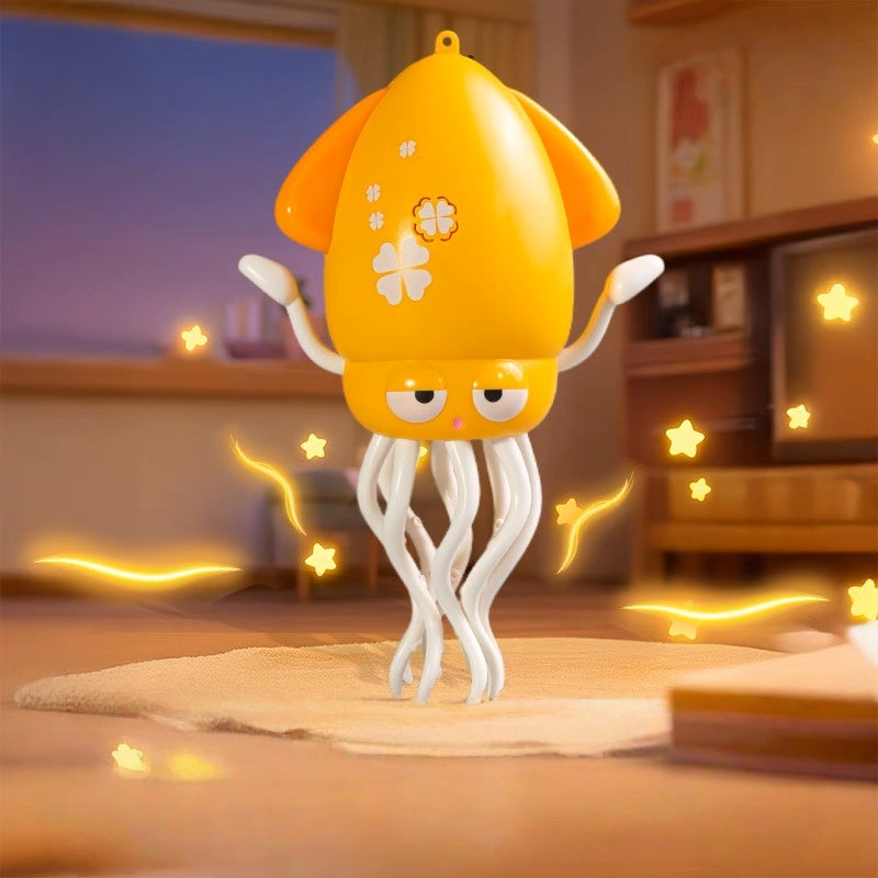 Dancing Squid & Jellyfish A4