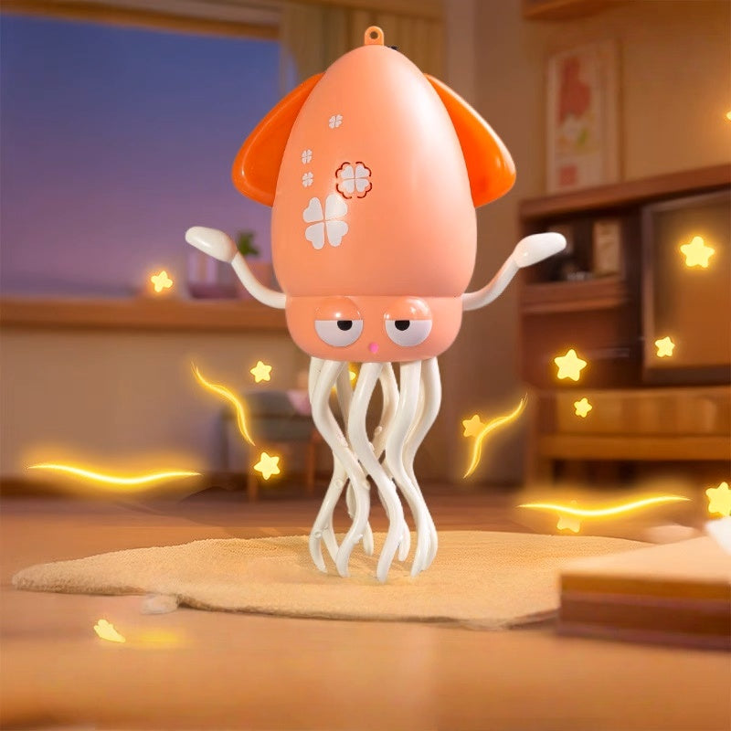 Dancing Squid & Jellyfish A4
