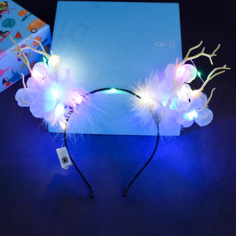 Christmas Lightning Headband D4