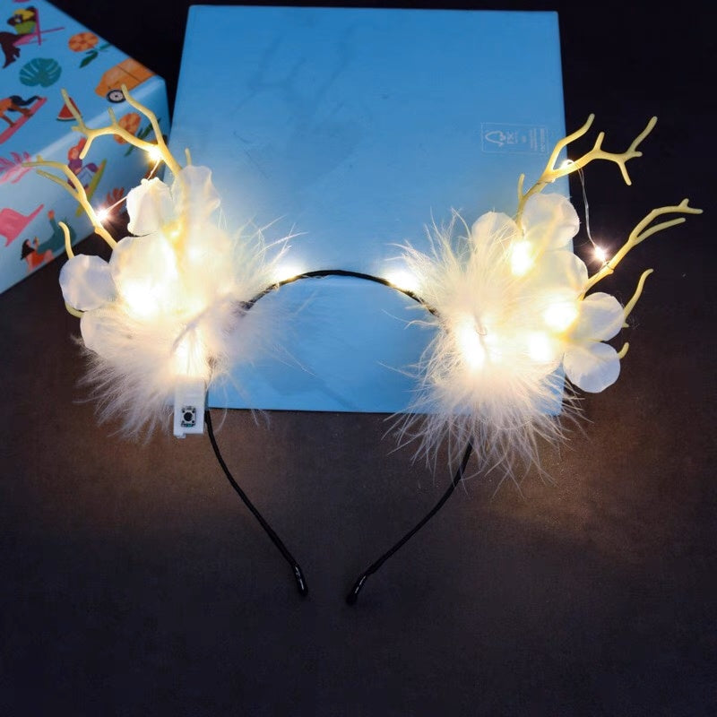 Christmas Lightning Headband D4