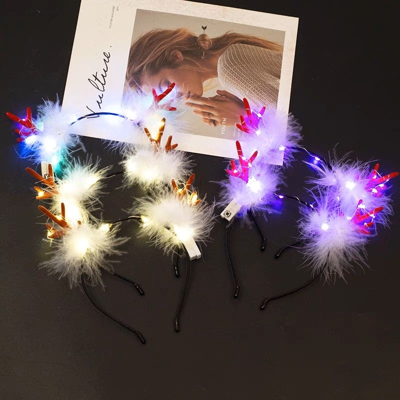 Christmas Lightning Headband D4