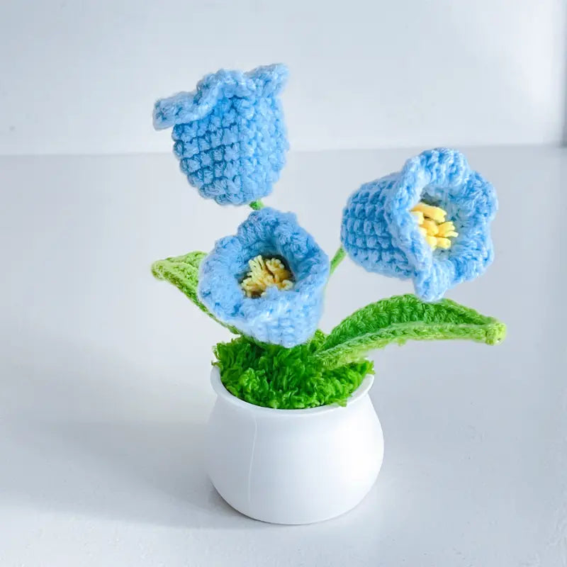 Handcrafted Crochet Flower Planter A22