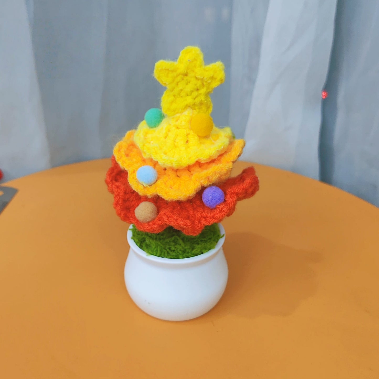 Hand-Knitted Christmas Tree D3