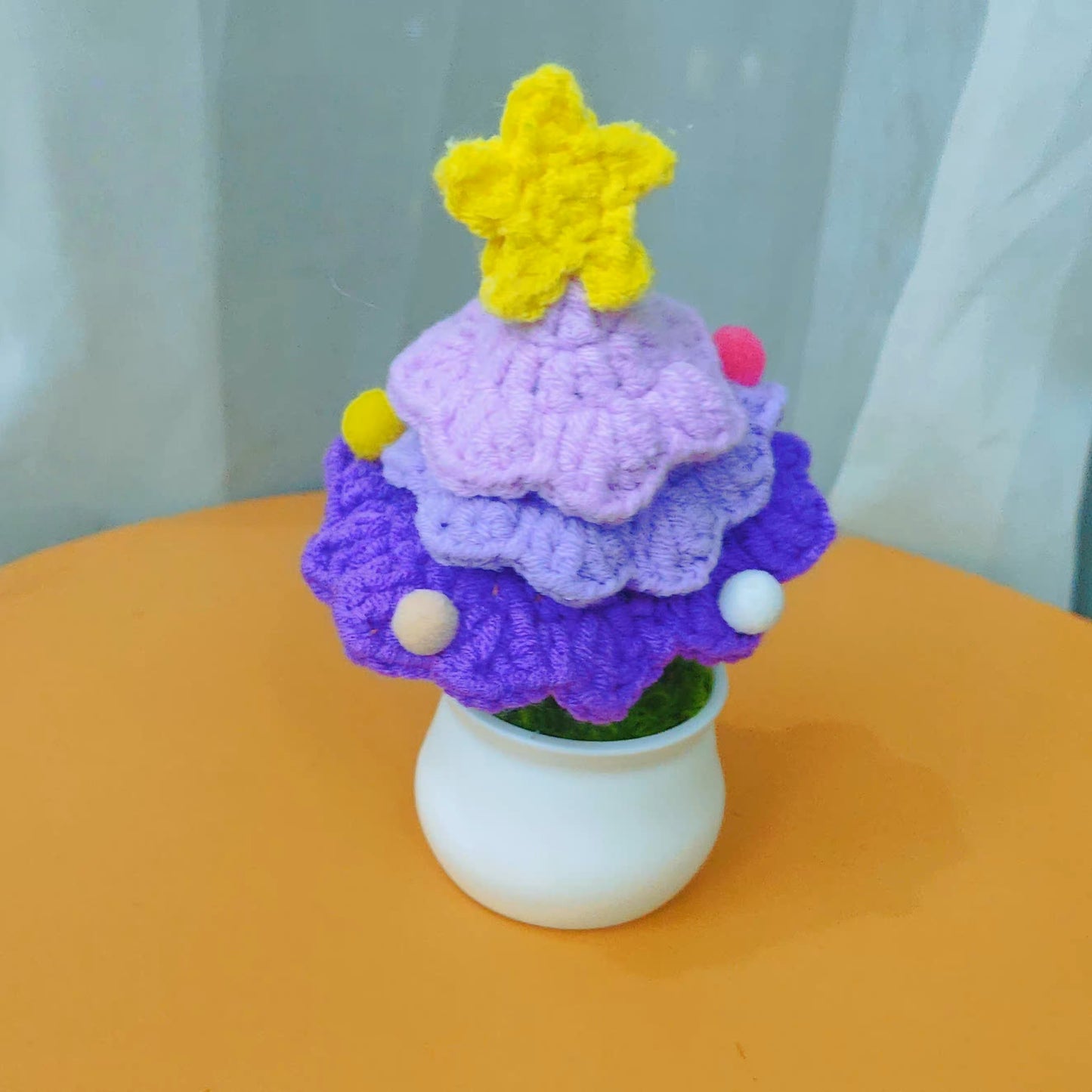 Hand-Knitted Christmas Tree D3