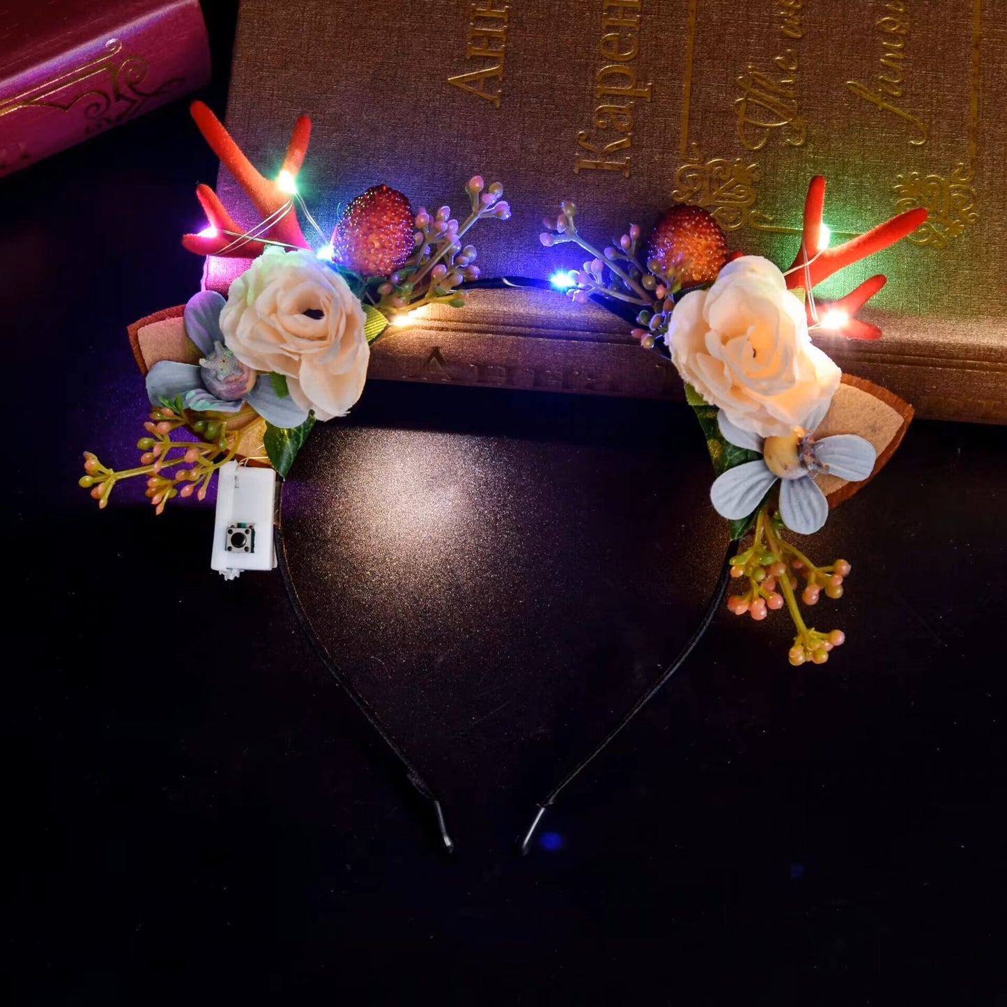 Christmas Lightning Headband D4