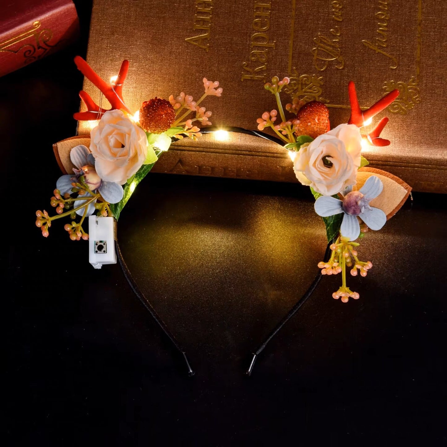 Christmas Lightning Headband D4