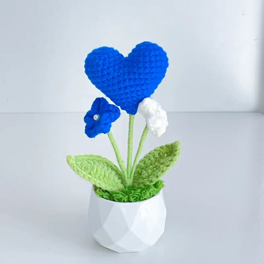 Handcrafted Crochet Flower Planter A17