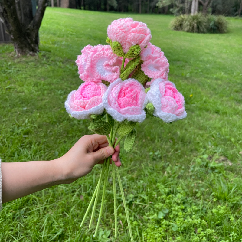 Handcrafted Crochet Flower Bouquet B10