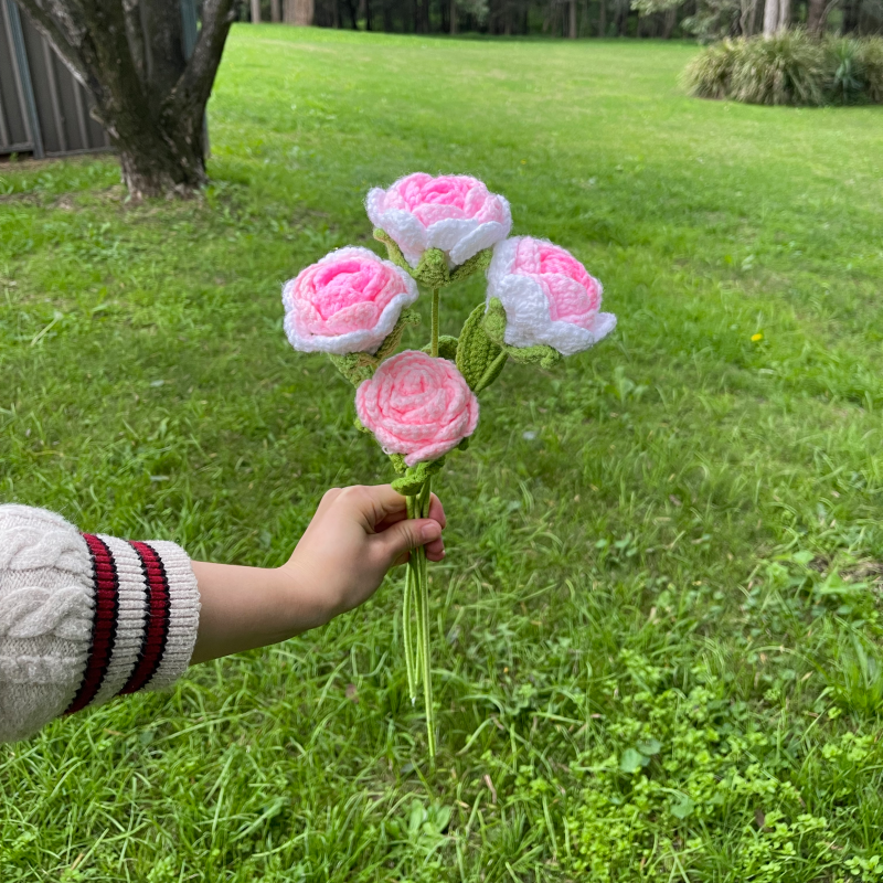 Handcrafted Crochet Flower Bouquet B10