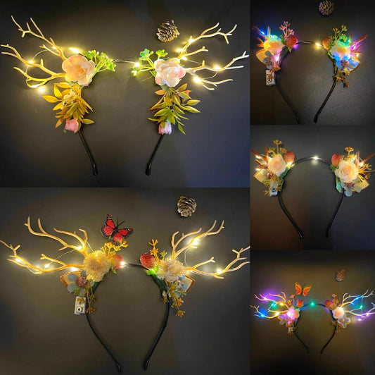 Christmas Lightning Headband D4