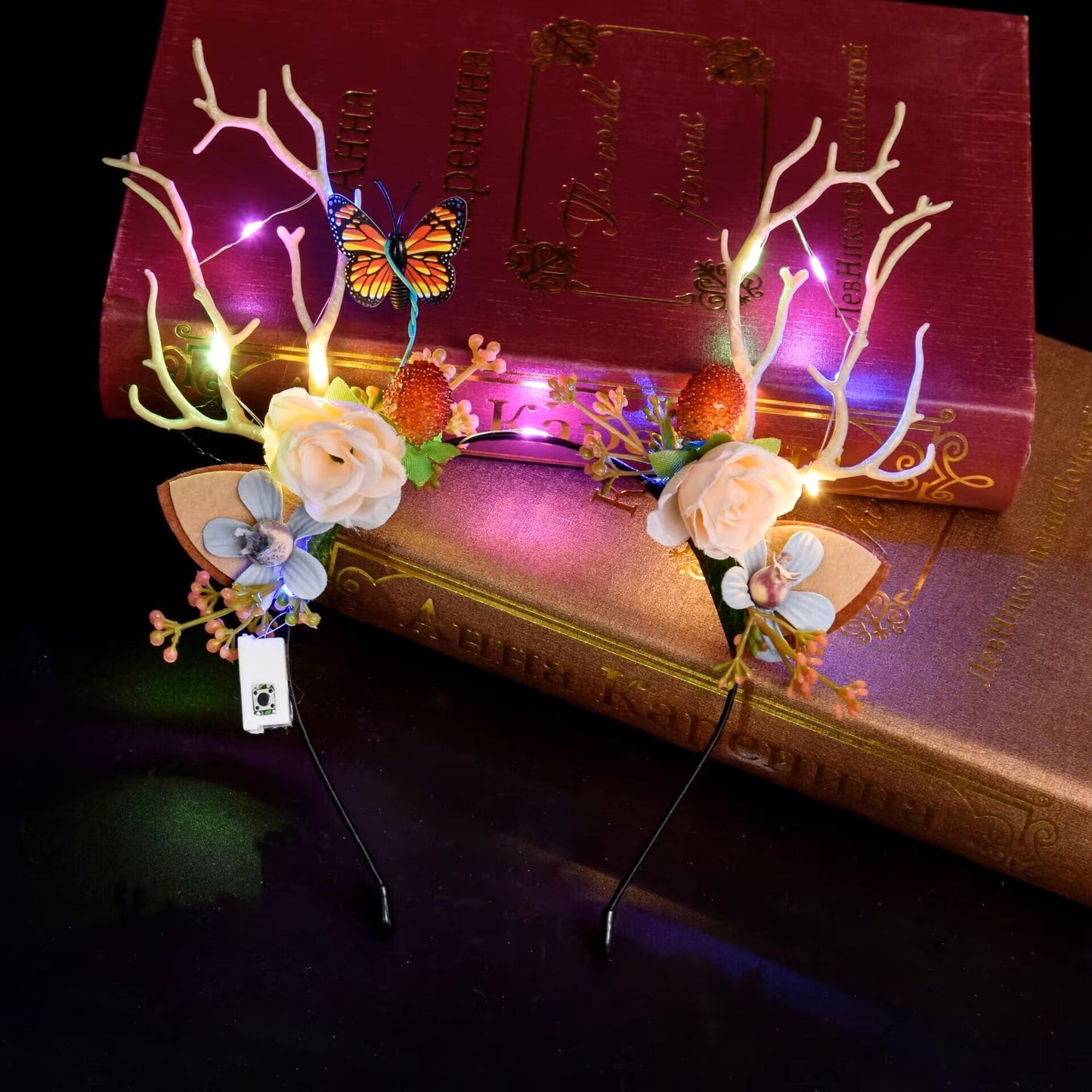 Christmas Lightning Headband D4