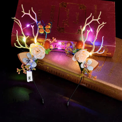 Christmas Lightning Headband D4